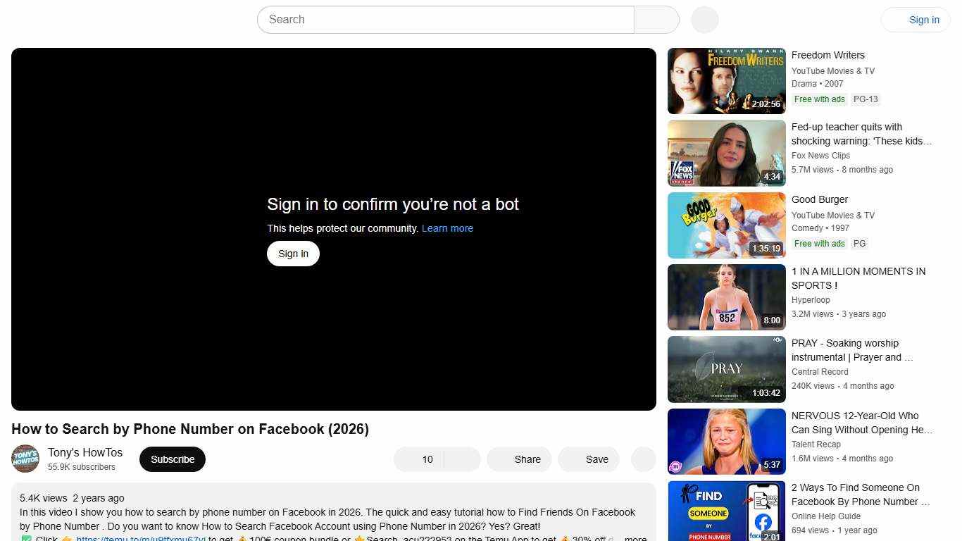 How to Search by Phone Number on Facebook (2026) - YouTube
